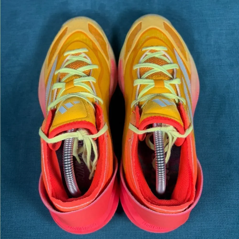 Adidas Adizero Select 2.0 SMU Collegiate Gold Solar Red Men size 8
